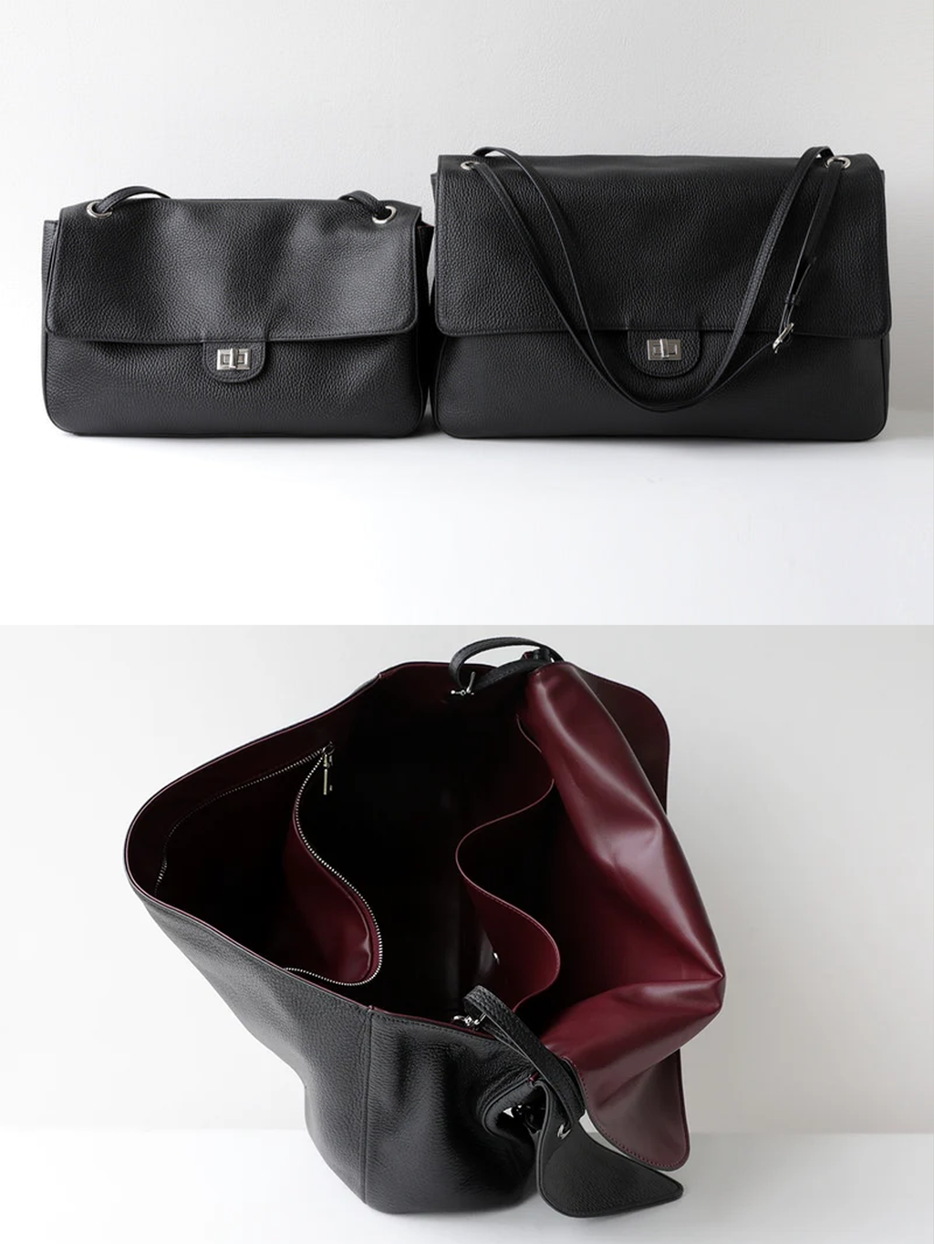 Slouchy Leather Shoulder Bag