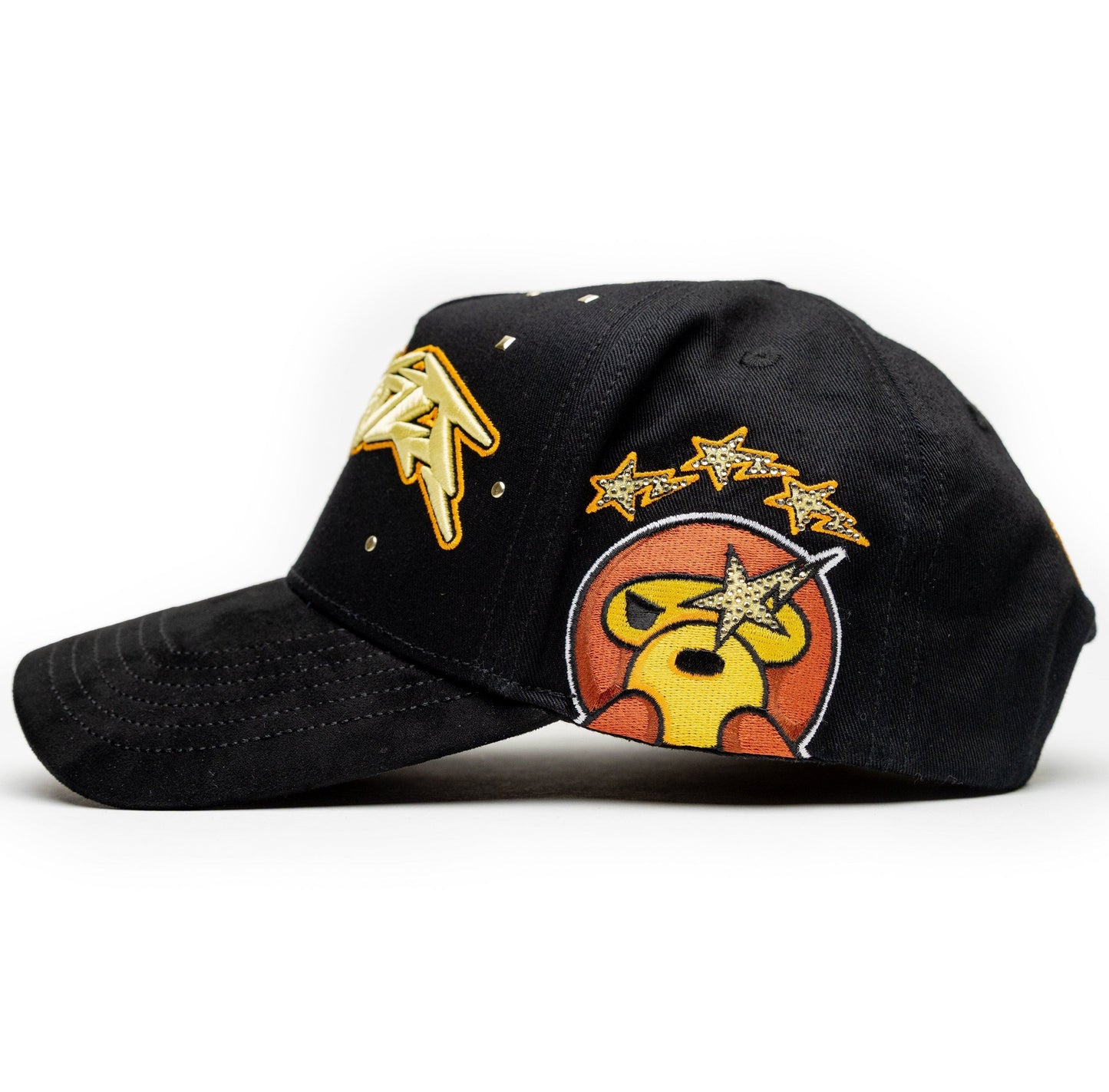 Rhinestone Golden Starry Sky